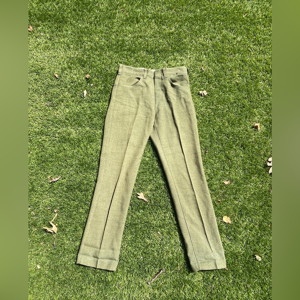 60s Vintage Lee Fastback Slacks - Picture 1 of 11